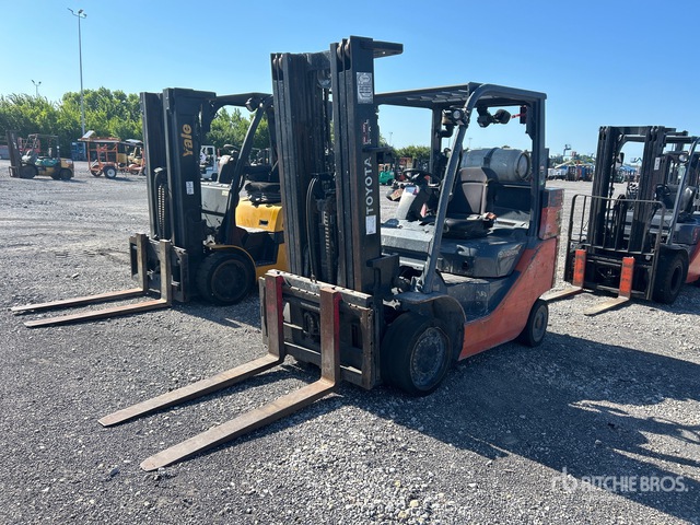 Toyota FGC35U-BCS 7000 lb Cushion Tire Forklift
