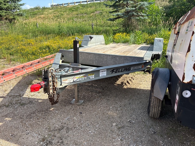 2018 Felling FT-10IT-I-G 16 ft T/A Tilt Deck Trailer