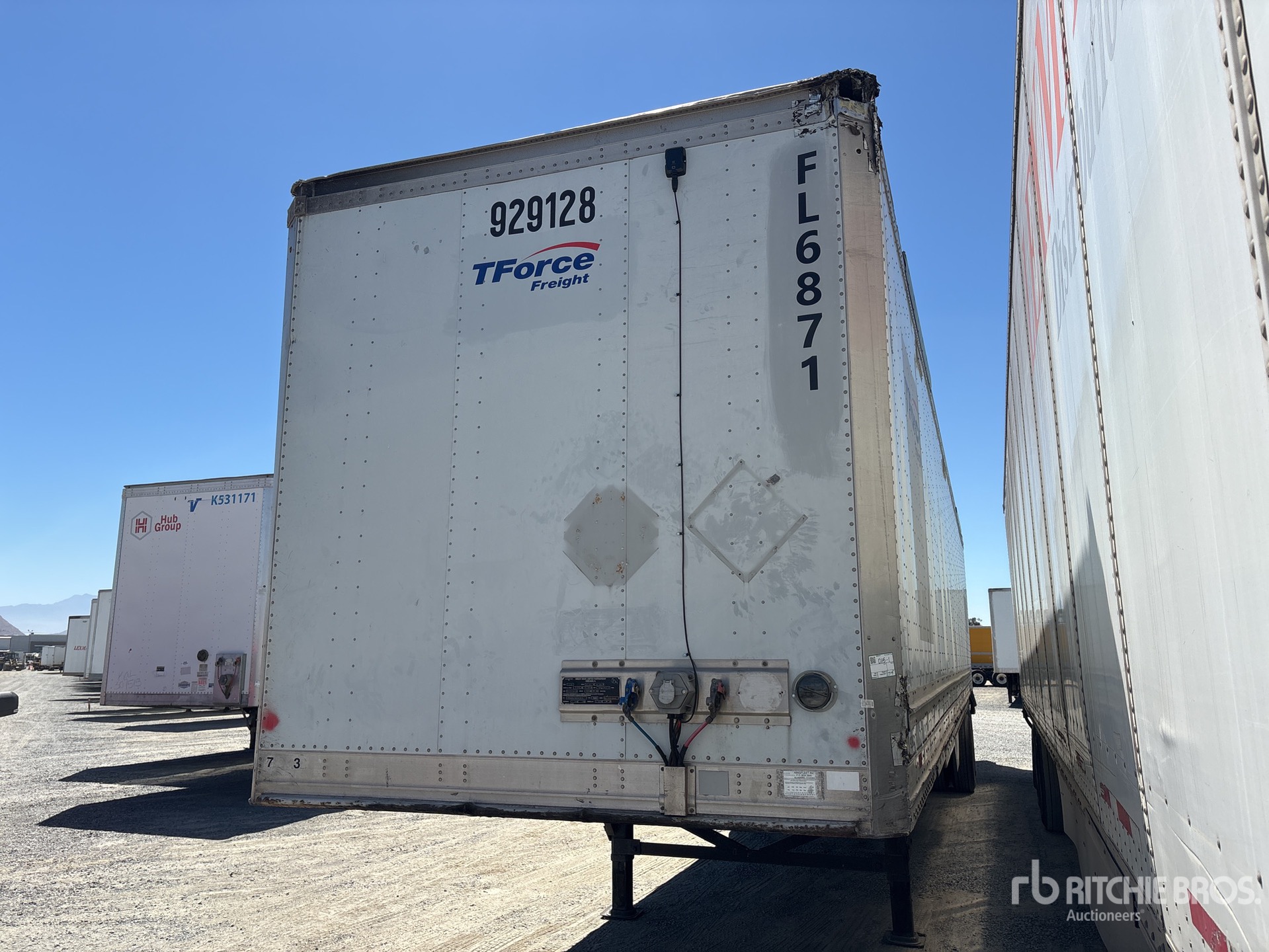 2008 Great Dane SSL-1313-02048 48 ft x 102 in T/A Van Trailer