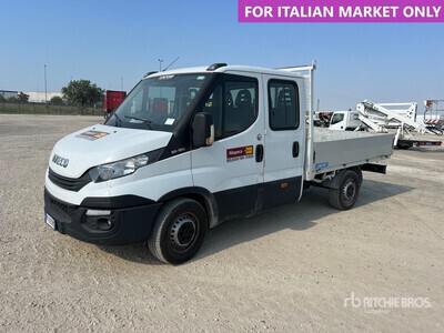 Iveco Daily 35-120 Crew Cab Flatbed Truck