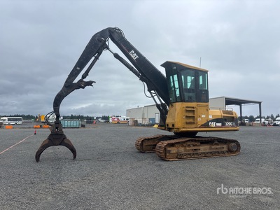 2007 Cat 320C Heel Boom Chargeuse de grumes