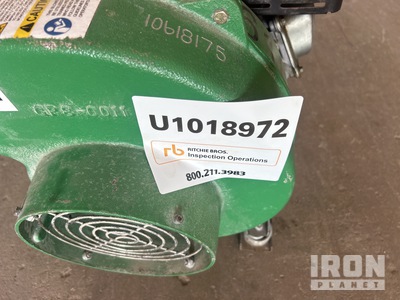 2022 General GP8H Gasoline Manhole Blower. Manhole Blower