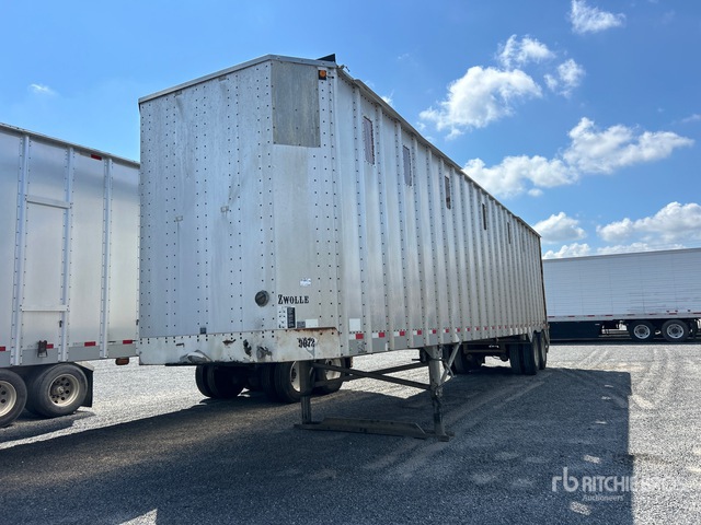 2012 ITI 42 ft x 96 in T/A Open-Top Chip Trailer
