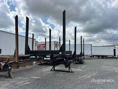 2020 Manac 21240A400 40 ft T/A Log Trailer