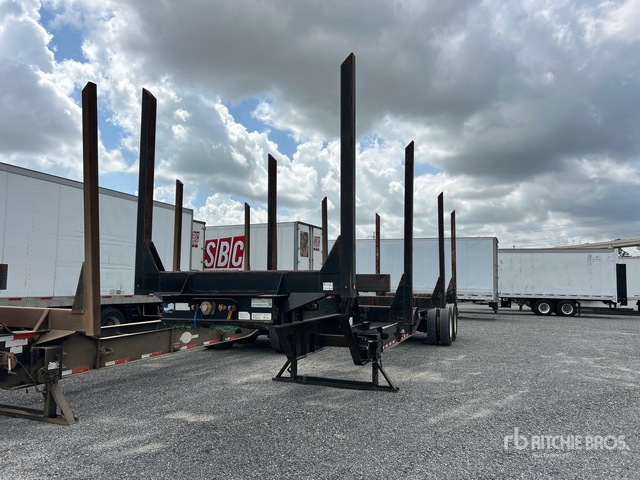 2020 Manac 21240A400 40 ft T/A Log Trailer