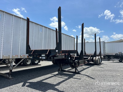 2020 Manac 21240A400 40 ft T/A Remolque de troncos