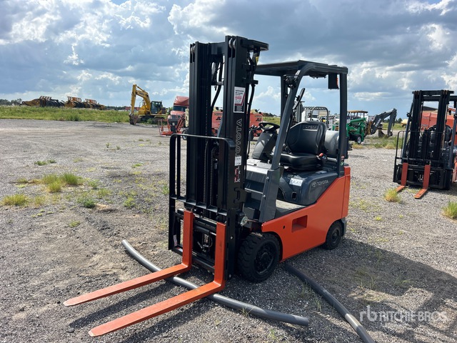 2023 Toyota 8FGCU15 2500 lb Cushion Tire Forklift