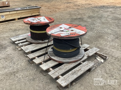 (2) Oshkosh 3340926 Single Leg Wire Rope Assemblies