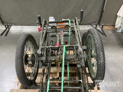 (2) Ran-Paige Wheeled Litter Carriers
