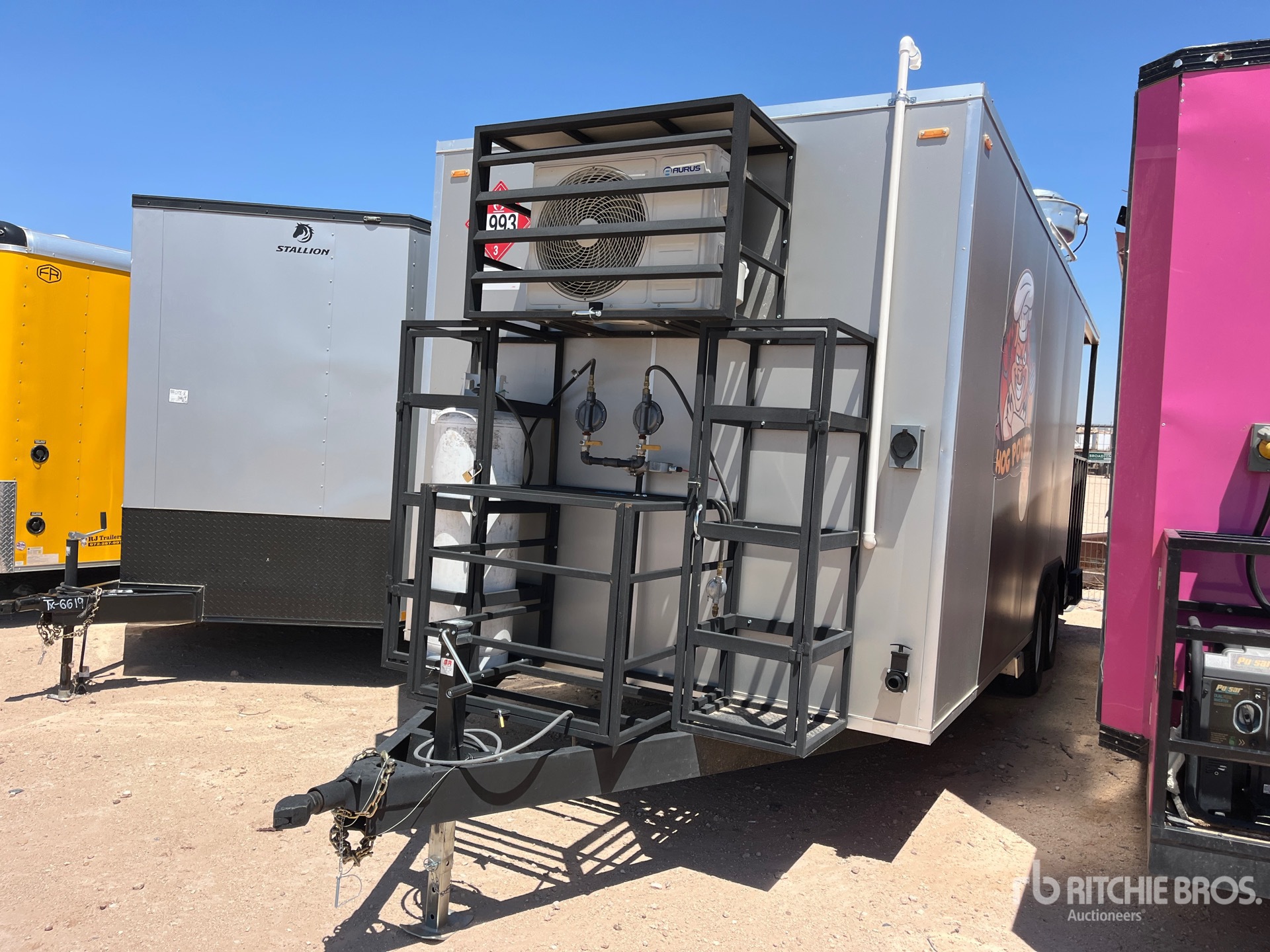 2025 MC. Guber 20 ft T/A Food Concession Trailer