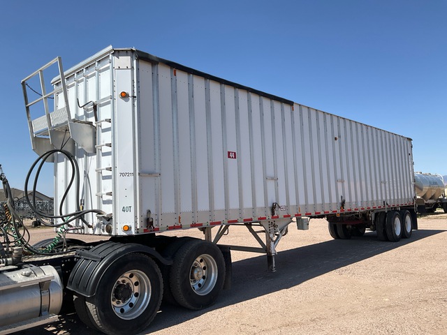 2004 Imco 45 ft T/A Aluminum Live Bottom Trailer 2004 Imco 45 ft T/A Aluminum Live Bottom Trailer