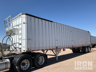 2004 Imco 45 ft T/A Aluminum Live Bottom Trailer