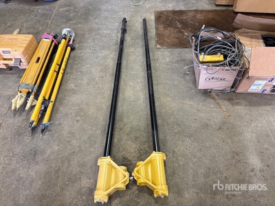 Quantity of (2) Topcon Machine Controlled GPS Posts (Unused)