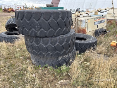 Quantity of (4) Goodyear 20.5R25 Tires