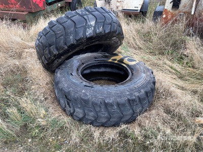Quantity of (2) Bridgestone 17.5R25 Tires
