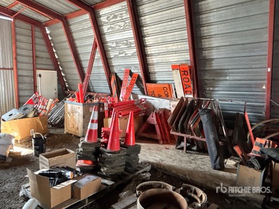 Quantity of Road Signs & Cones