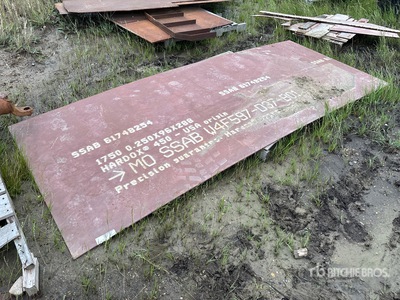 Hardox 10 ft x 4 ft 450 Steel Plate ادوات صناعية متنوعة