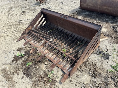64 in Skid Steer Screening Bucket