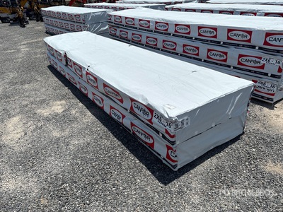 Quantity of (128) 2 x 6 x 16 SYP #2 Prime Grade Kiln Dried-Heat Treated S4S Holz (Unused)