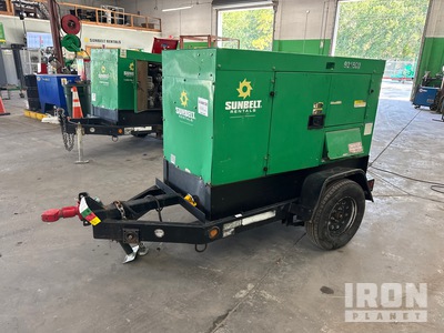 2016 MQ Power DCA25SSIU4FSG 20 kW Mobile Generador
