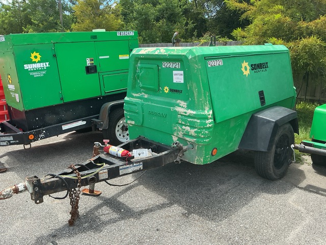 2016 Doosan P185WDO Mobile Air Compressor