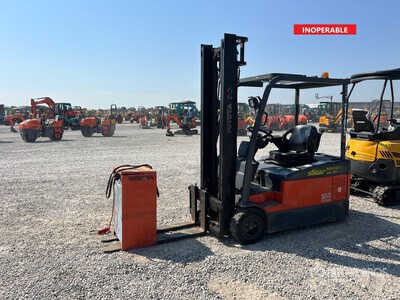 2006 Toyota 7FBEF18 1800 kg Electric Forklift (Inoperable)