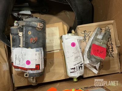 (1) Five-Ton Adapter, (2) Engine Starters & Assorted Items