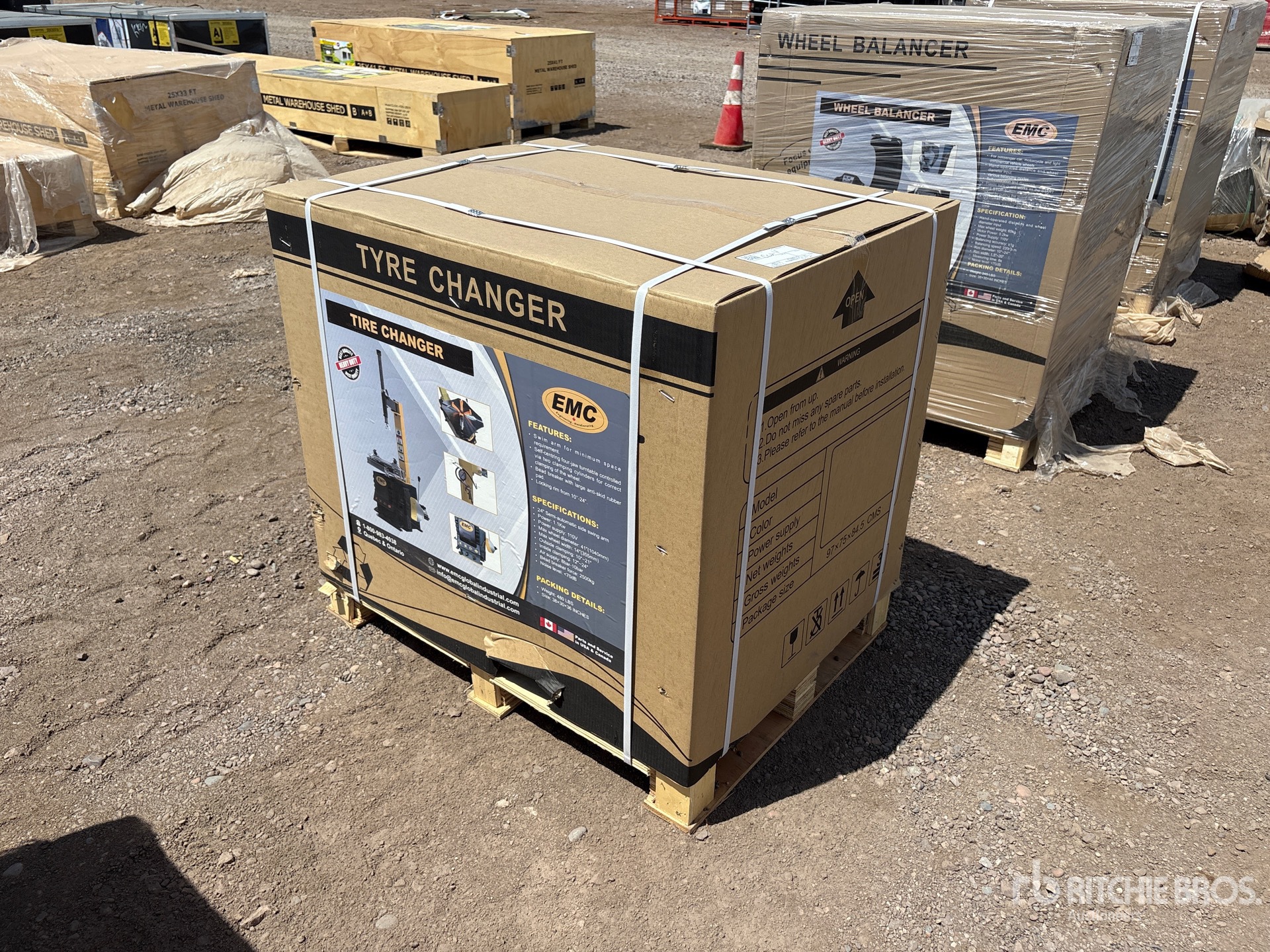 2026 EMC TC24 Tire Changer (Unused)