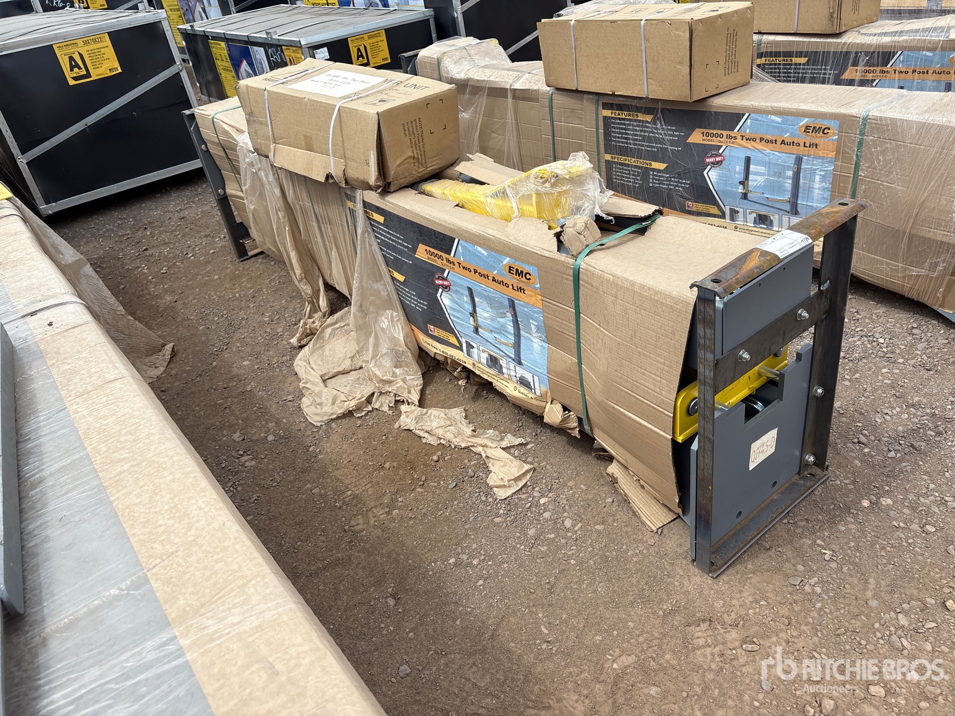 2026 EMC QJY4.5D 2 Post 10000 lb Vehicle Lift