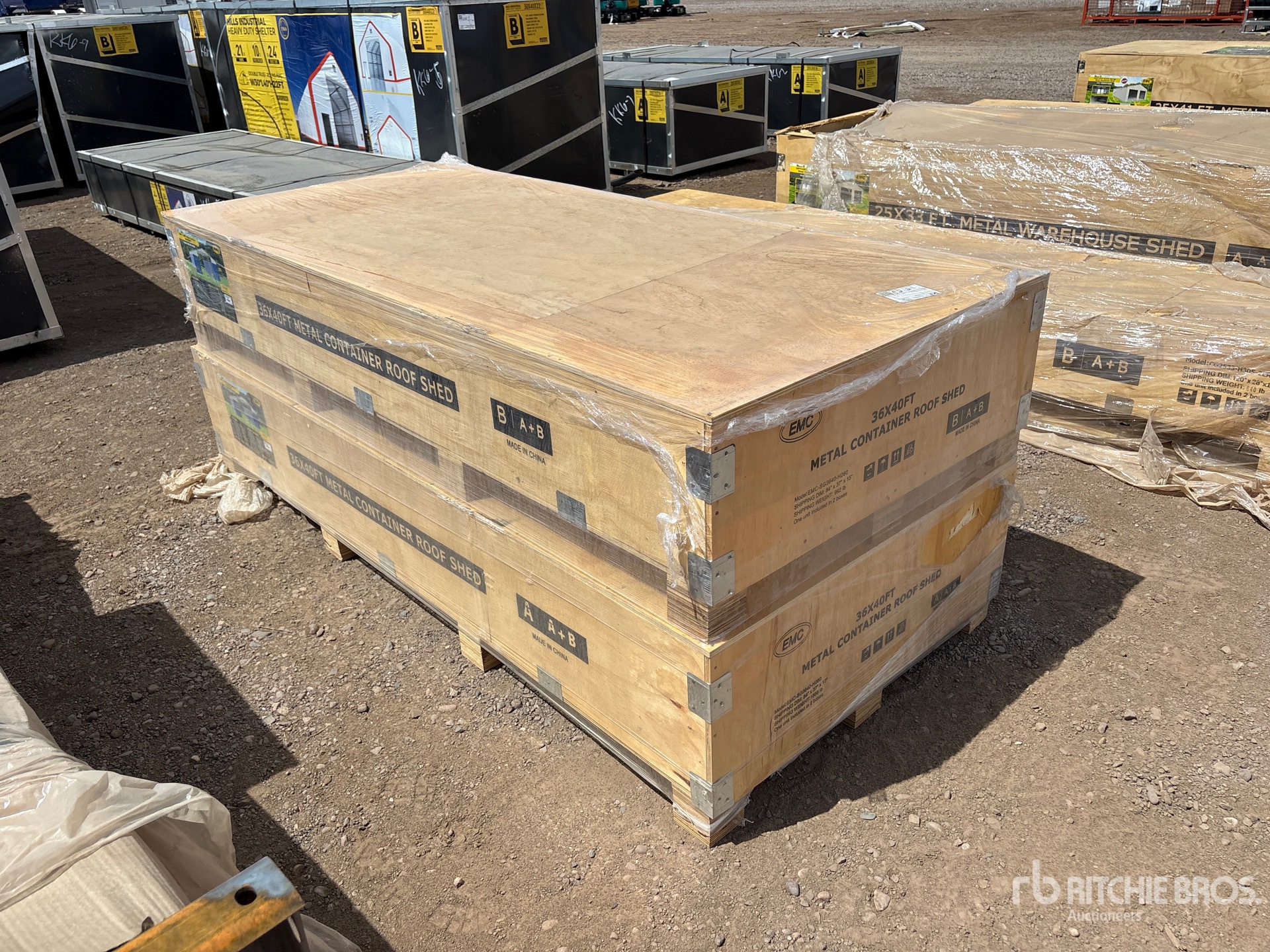 2026 EMC SG3640-H260 36 ft x 40 ft Container Shelter (Unused)