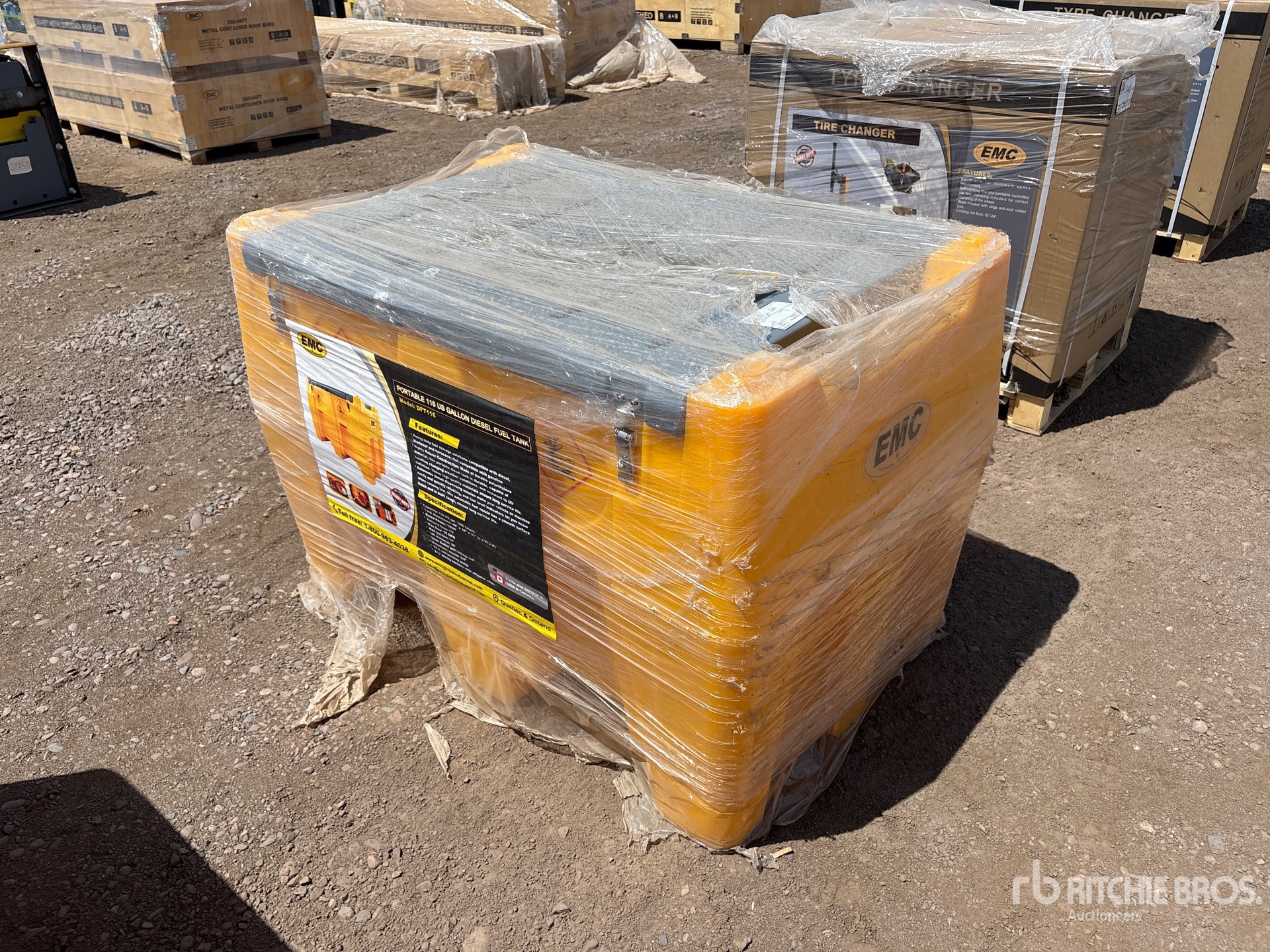 2026 EMC DFT116 116 gal Portable Poly Diesel Fuel Tank (Unused)