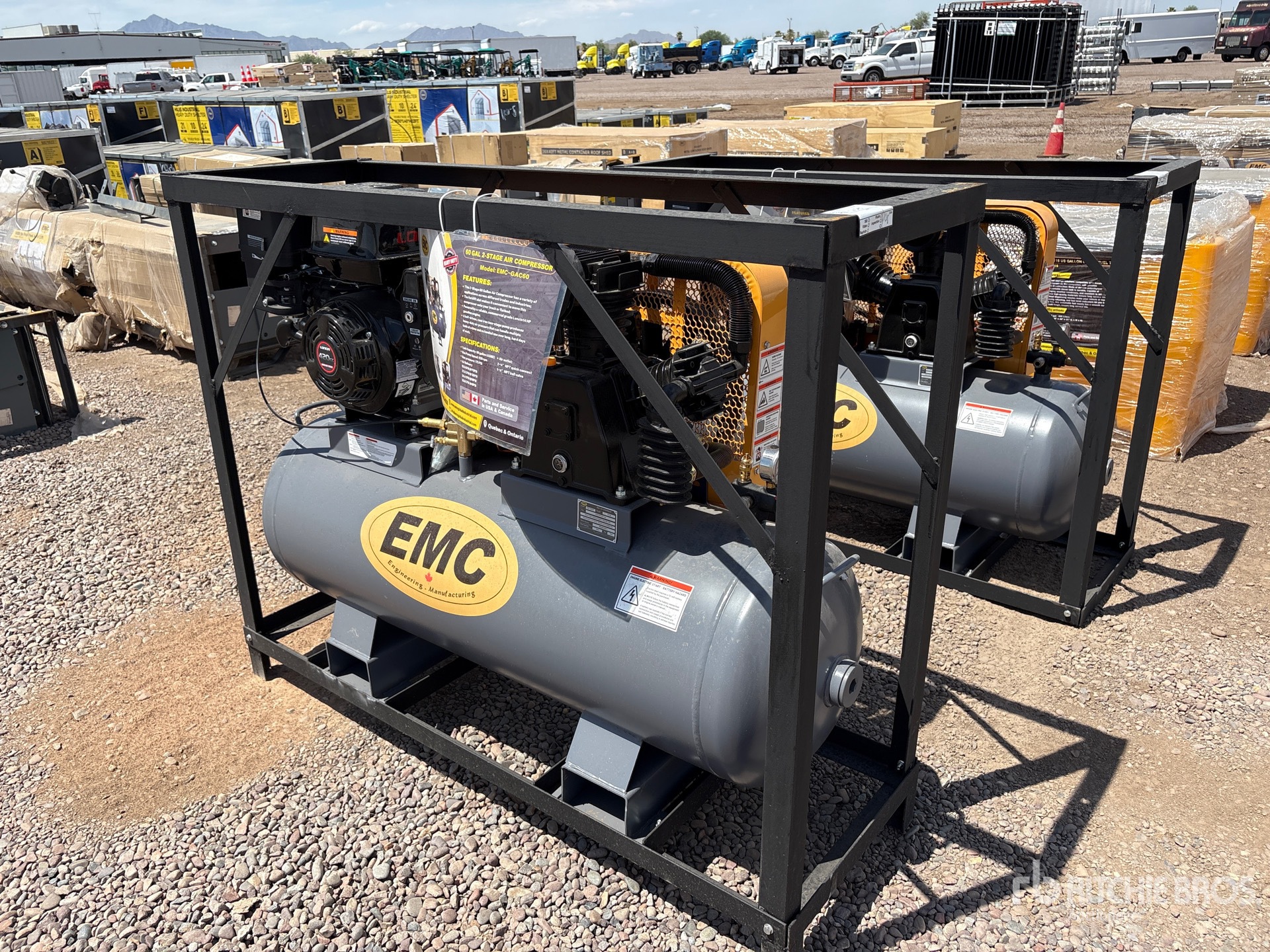 2026 EMC GAC60 18.5 cfm 60 gal Air Compressor (Unused)