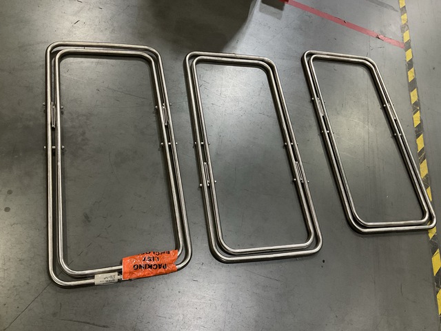 (3) Baxter Healthcare 5061-2264 Folding Cloth Basket Frames