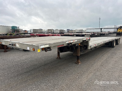 2004 Doepker 53 ft T/A Single Drop Stufendeck-Anhänger