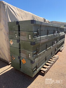 Lot of 6- Lockheed Martin CNU-317/E Missle Storage Containers Ship dims: 35-76-42 80lbs