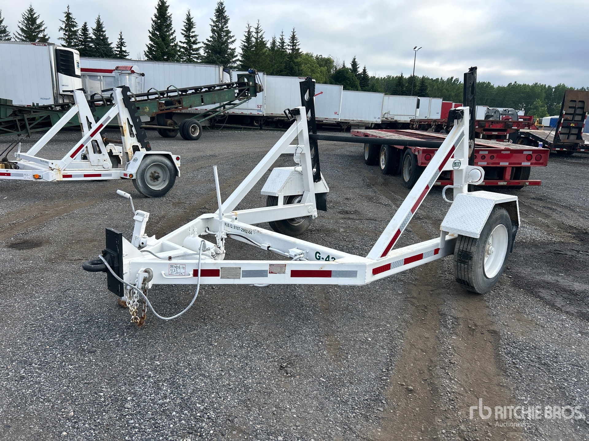 2010 Brindle S/A (1) Reel Trailer