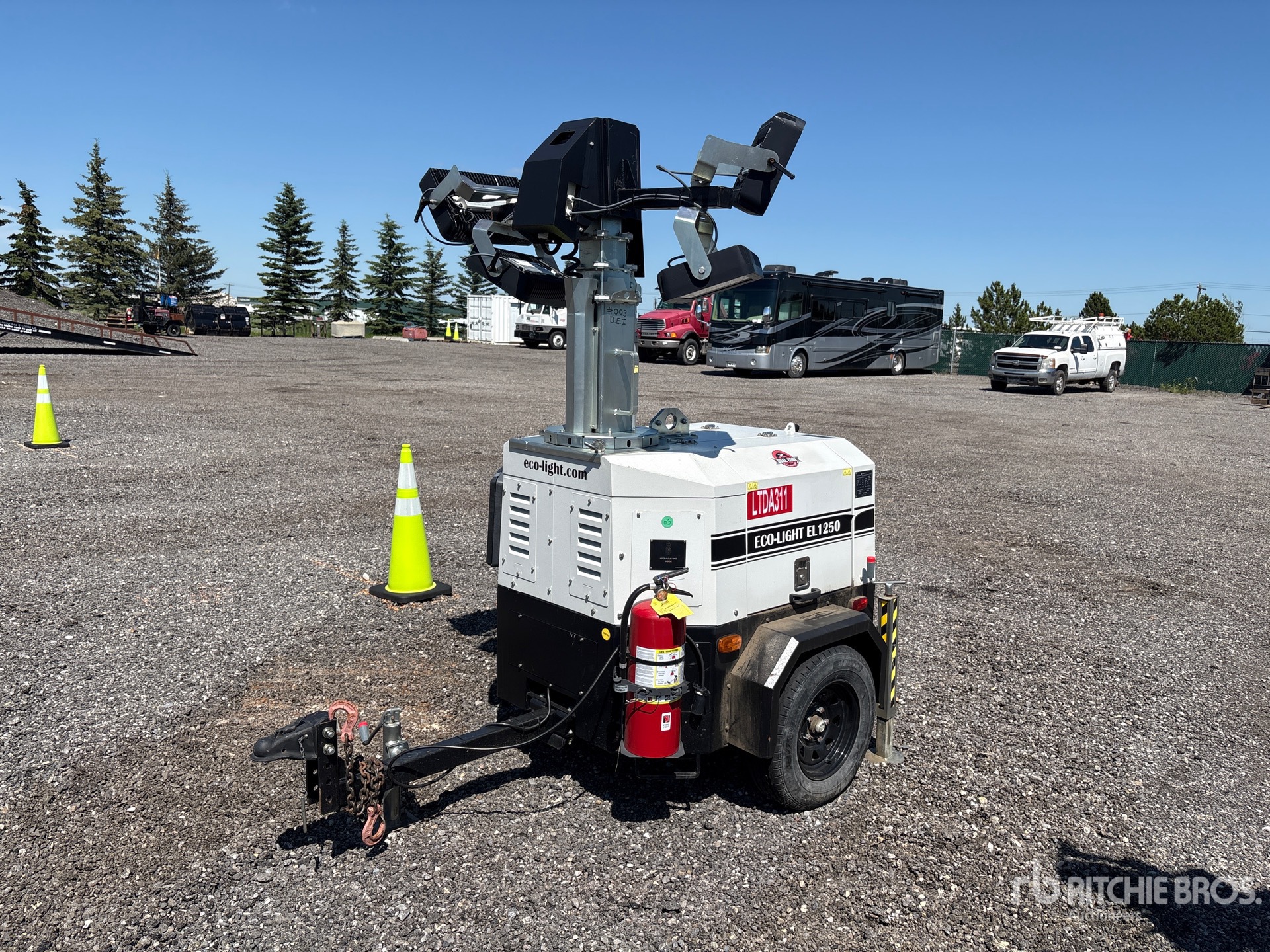 2021 Trime X-Smart 4.2 kVA Light Tower