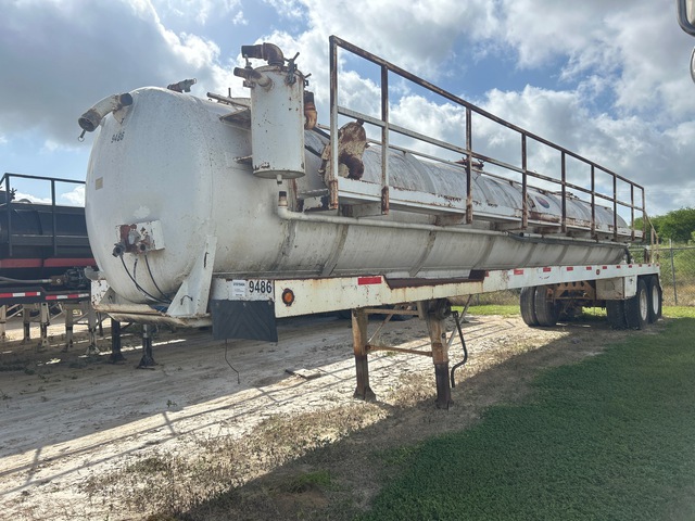 2007 Troxell 120 bbl T/A Vacuum Tanker Trailer