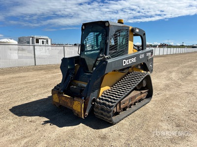 2012 John Deere 329D Two-Speed Oruga cargadora compacta