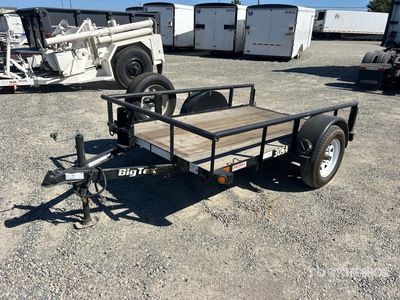 2016 Big Tex 30SA-08 8 ft S/A Utility Trailer