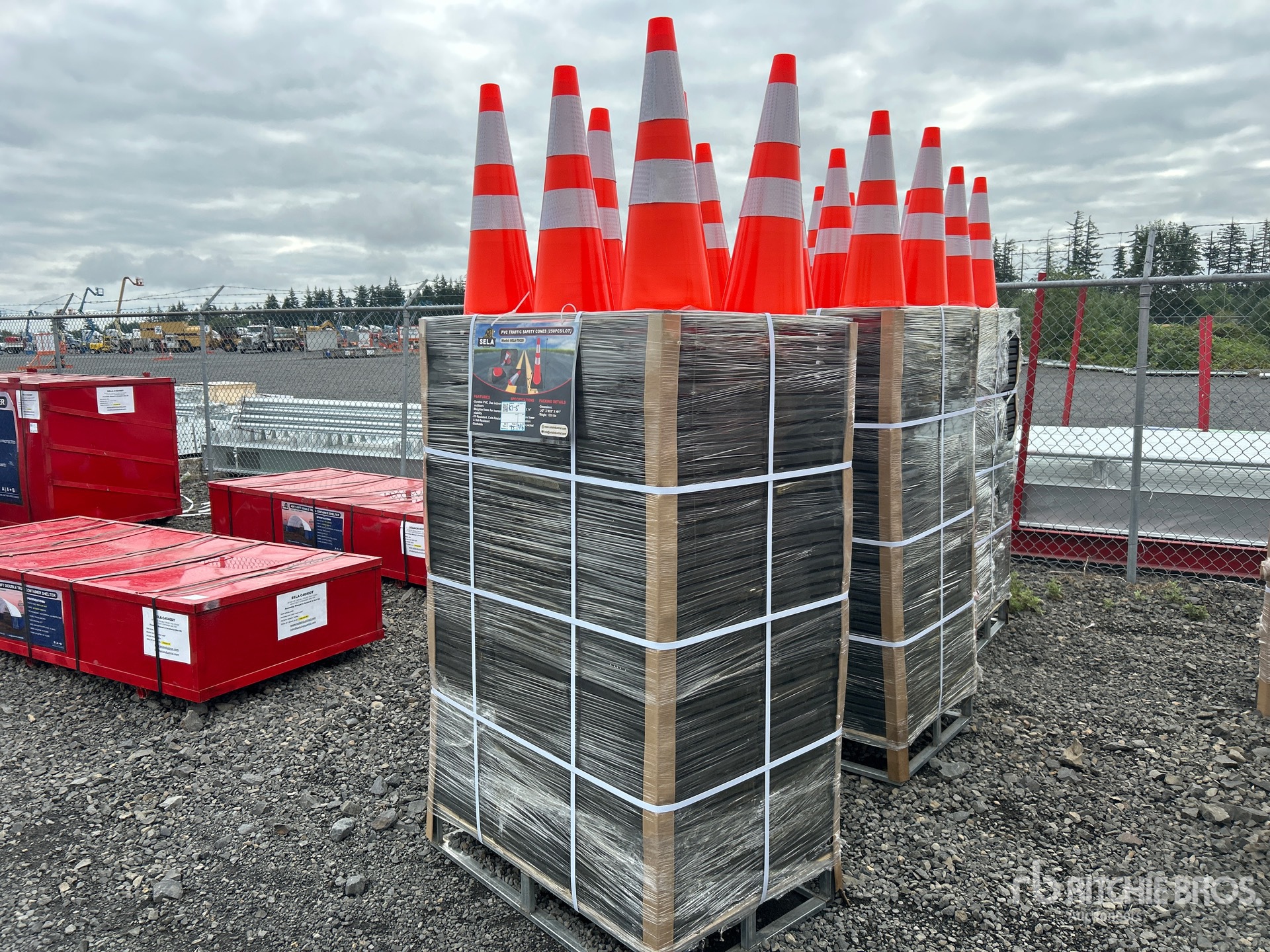 Quantity of (250) 2026 SELA TSC28 28 in Traffic Cones (Unused)