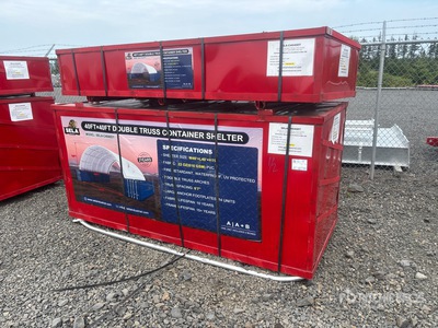 2026 SELA C4040DT 40 ft x 40 ft Container Shelter (Unused)