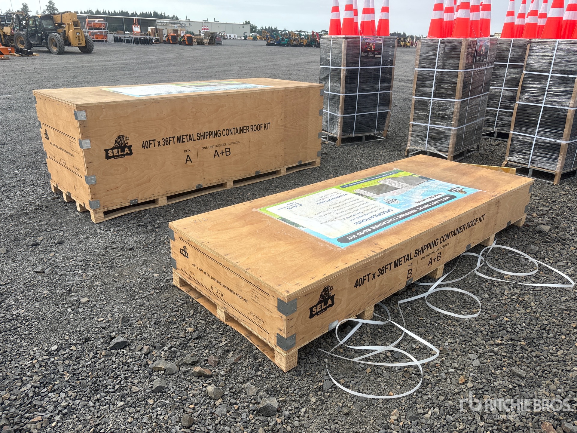 2026 SELA RK4036 36 ft x 40 ft Container Shelter (Unused)