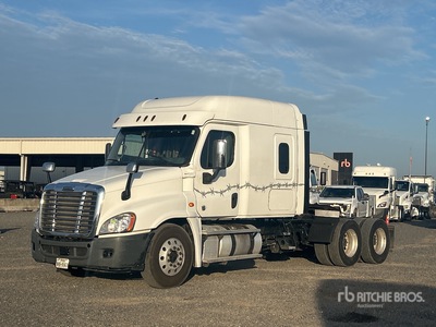 2017 Freightliner Cascadia 125 6x4 T/A Sleeper Truck Tractor