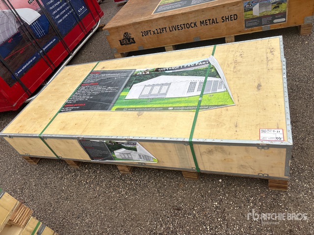 2026 SELA PT2040 20 ft × 40 ft PVC Party Tents and Tent Components (Unused)