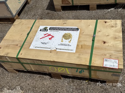 2026 SELA LB9200 Quantity of (5) Ratchet Binders & Quantity of (10) Transport Chains (Unused)