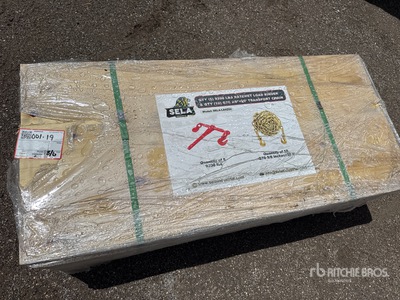 2026 SELA LB9200 Quantity of (5) Ratchet Binders & Quantity of (10) Transport Chains (Unused)