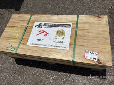 2026 SELA LB9200 Quantity of (5) Ratchet Binders & Quantity of (10) Transport Chains (Unused)