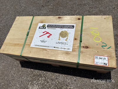 2026 SELA LB9200 Quantity of (5) Ratchet Binders & Quantity of (10) Transport Chains (Unused)
