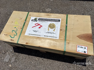 2026 SELA LB9200 Quantity of (5) Ratchet Binders & Quantity of (10) Transport Chains (Unused)